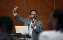 Wikipedia founder: Public needs online references (AP)