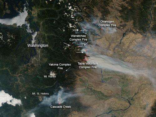 Wildfires in Washington State