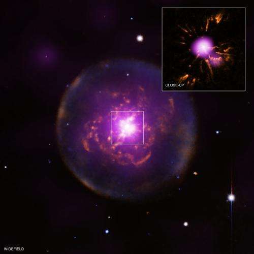 X-rays from a reborn planetary nebula