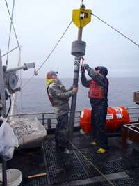 Aftermath of Alaskan 'Snowpocalypse': Coring of seafloor sediments may give long-term record of changing Arctic climate