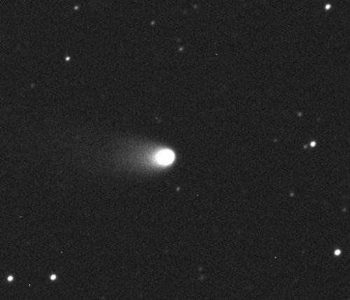 A photo released by Armagh Observatory in Northern Ireland, on December 12, 2012, shows the Comet 2011 L4 (Pan-STARRS)