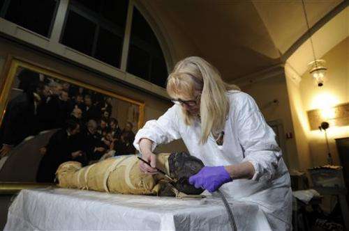 Boston hospital cleaning 2,500-year-old mummy