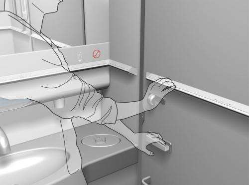 BrailleWise aircraft toilet: Making air travel easier for visually impaired people