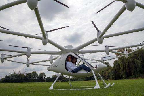 Electric two-seater Volocopter is tested in Germany (w/ Video)