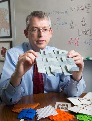 Engineers turn to origami to solve astronomical space problem (w/ Video)