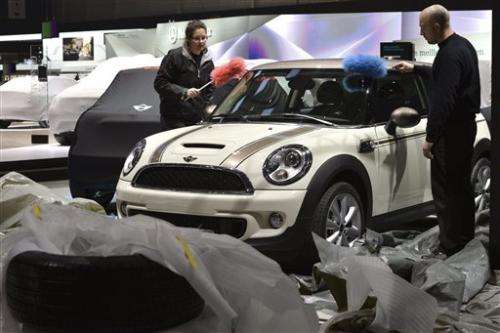 European carmakers to get serious at Geneva show