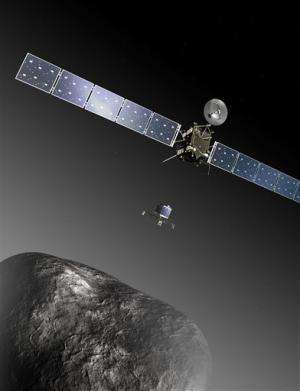 European probe on course for comet rendezvous