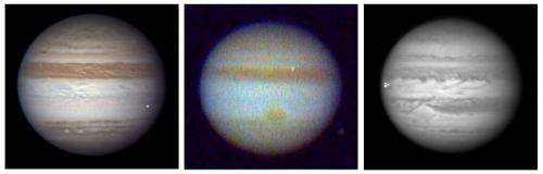 Fireballs in Jupiter's atmosphere observed by amateur astronomers