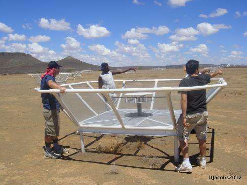 Ground-breaking science and spectacular cosmic images from the PAPER instrument in the Karoo