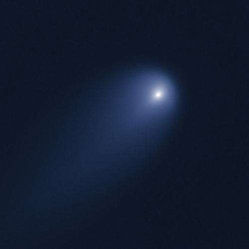 Hubble brings faraway comet into view
