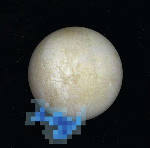 Hubble discovers water vapor venting from Jupiter's moon Europa