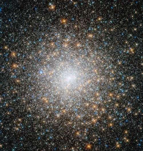 Hubble views an old and mysterious cluster