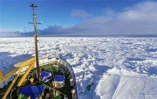 Icebound ship in Antarctica edges closer to rescue