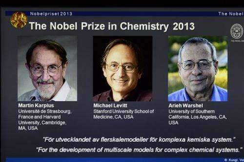 Karplus, Levitt, Warshel win Nobel chemistry prize