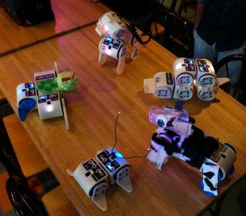 Linkbot learners can build robots on all levels