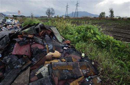 Mafia toxic waste dumping poisons Italy farmlands