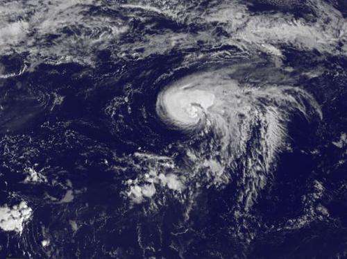 NASA sees Atlantic depression become Tropical Storm Lorenzo