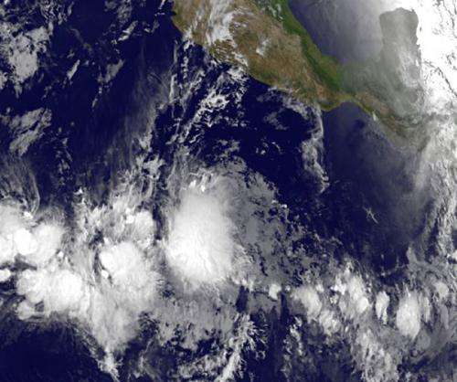 NASA sees Eastern Pacific get first tropical storm: Alvin