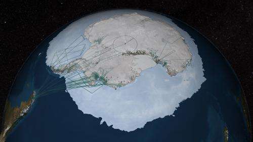 NASA's IceBridge mission contributes to new map of Antarctica