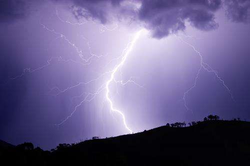 New evidence on lightning strikes