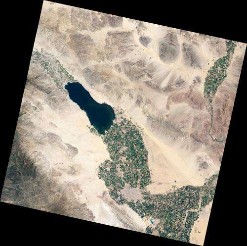 New NASA satellite takes the Salton Sea's temperature