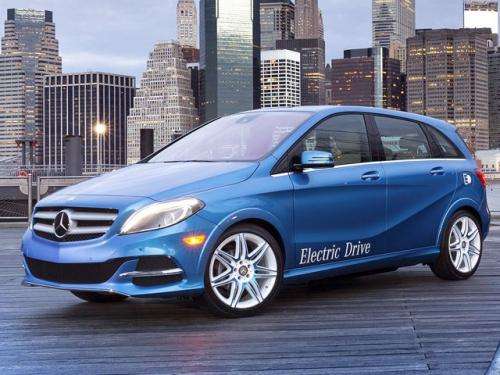 New York auto showcase is venue for Mercedes-Benz EV