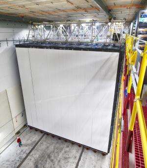 NOvA neutrino detector records first 3-D particle tracks