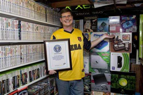 NY man's 10,607 video games secure Guinness title