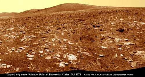 Opportunity mountain goal dead ahead as Mars orbiter restarts critical targeting hunt for habitability signs