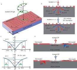 Research group devises a way to control surface plasmon polaritons