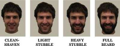 Study finds men most attractive with heavy-stubble