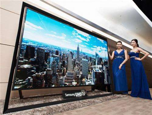 Samsung sells 110-inch ultra-HD TV for $150,000