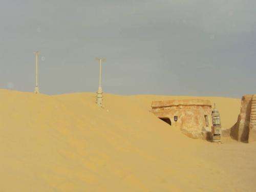 Sand dunes swallowing Anakin Skywalker’s hometown