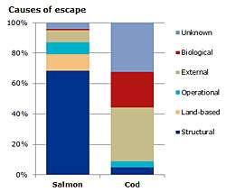 Escapes primarily caused by equipment failure