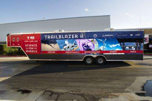 Science lab-on-wheels will ‘trailblaze’ a path to inspire hundreds of thousands of students