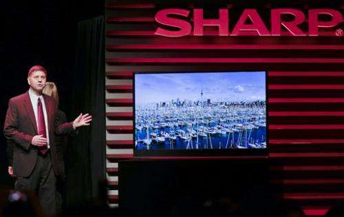 Sharp gets tactile with ultra-HD 32-inch monitor