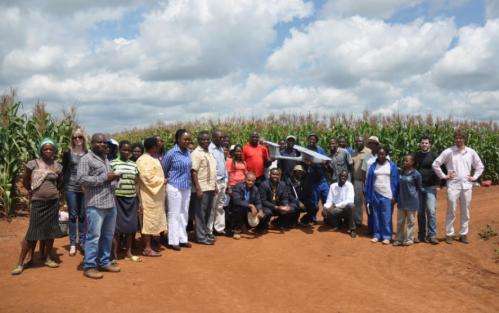 ‘Skywalker’: Aeronautical technology to improve maize yields
