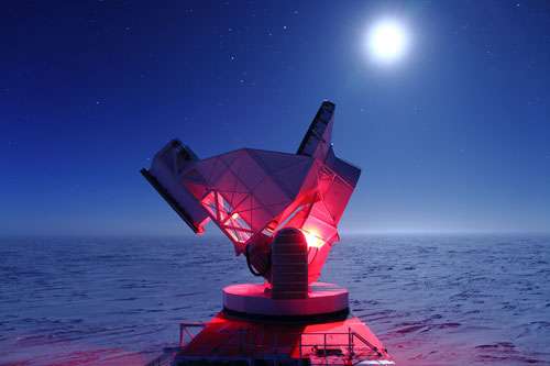 South Pole telescope detector aids study of the universe