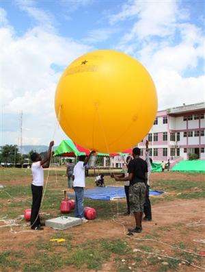 Students in Ghana launch mini-satellite