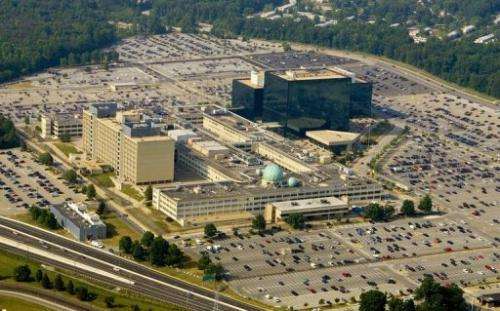 The US National Security Agency (NSA) is shown 31 May 2006 in Fort Meade, Maryland