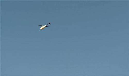 UK sends hand-held helicopter drones to war zone