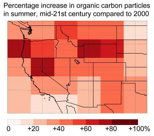 Wildfires projected to worsen with climate change