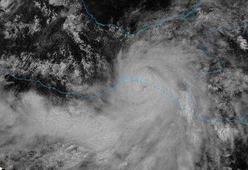 NASA satellites watch the demise of Hurricane Barbara