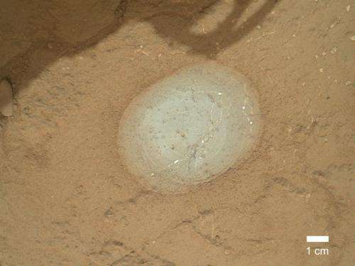 Curiosity Mars rover sees trend in water presence