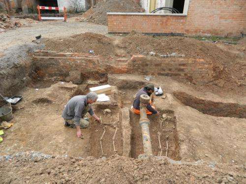 King Richard III archaeological unit makes new discovery under a car park in Leicester