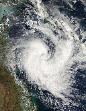 NASA sees Cyclone Tim develop in the Coral Sea