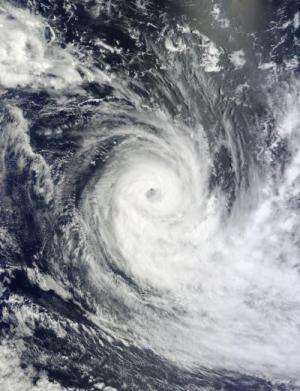 2 NASA satellites see Cyclone Gino's 'centered' power