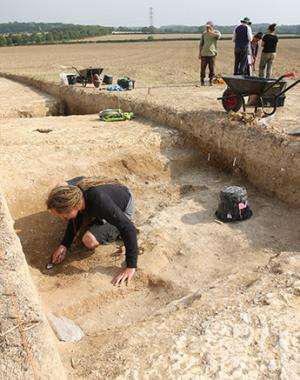 Archaeological dig uncovers sink hole of evidence from Neolithic period