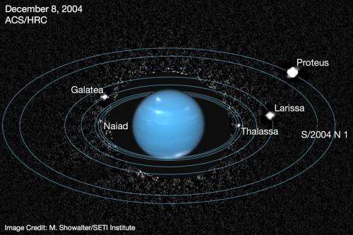 Archival Hubble images reveal Neptune's 'lost' inner moon