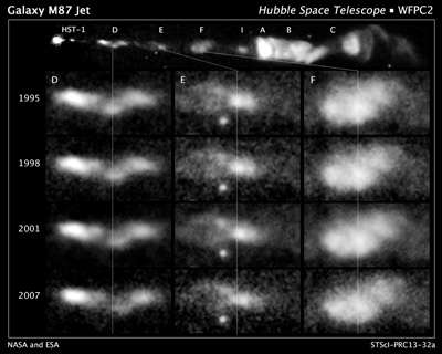 Astronomers Use Hubble Images for Movies Featuring Space Slinky